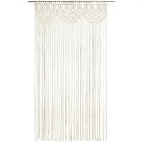 vidaXL Vorhang, Makramee Vorhang 140x240 cm Baumwolle