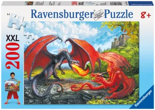 Ravensburger Puzzle 12708 - Kampf der Drachen