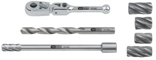 KS Tools ABS-Sensoren-Reibahlen-Satz, 7-tlg - 150.2480