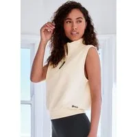 Bench. Loungewear Sweatshirt mit Reißverschluss am Stehkragen, Loungewear