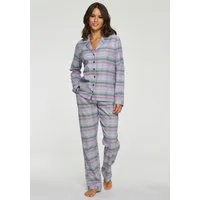 Vivance Dreams by Lascana Pyjama (Set, 2 tlg) aus kuschelig weichem Flanell
