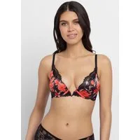 Dorina Bügel-BH Anahi Floral leicht gepolsterte Körbchen, mit Blumen-Design, Spitzendetails