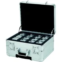 ALUMAXX Aktentasche Alu-Multifunktionskoffer Challenger silber