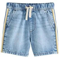 Next Jeansshorts Denim-Shorts 100 % Baumwolle mit Gummibund (1-tlg)