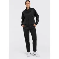 PUMA Trainingsanzug POLY STANDARD SUIT OP (2-tlg), zweiteiliges Set, mit Knopfleiste, unifarben, aus Polyester