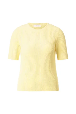 Rich & Royal - Structured towelling short sleeve light vanilla - Gr. - S