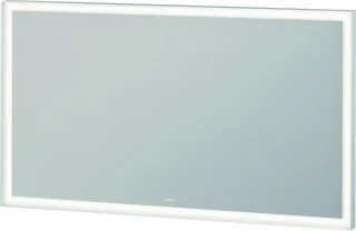 Duravit L-Cube Spiegel Weiß Aluminium Matt 1200x67x700 mm - LC7383018180100 LC7383018180100