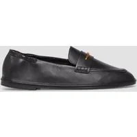 s.Oliver Slipper Schnürschuh Leder-Loafer mit dekorativem Detail