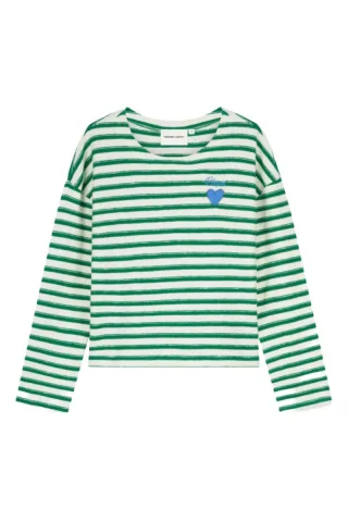 Fabienne Chapot - Langarmshirt - Celina grün - Gr. - S