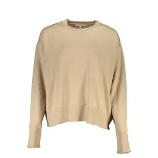 Lässiger Pullover mit langen Ärmeln aus Strick