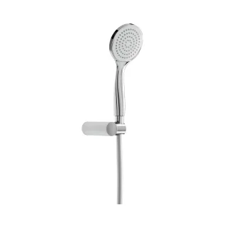 Herzbach Living Spa Wannenset rund, ABS Halter Eco-Air HB 100mm chrom , 11.620224.1.01 11.620224.1.01