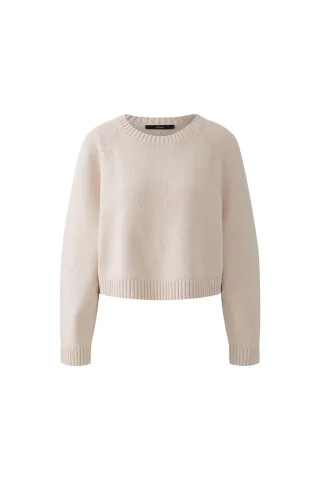 Oui - Pullover sepia rose - Gr. - 36