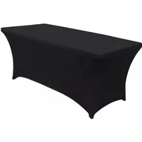 GreenBlue Tischdecke GB371/GB372 Catering Tischdecke 180x75x74 cm, Stretch Husse, Elastische Husse für Buffet, Hochzeit & Party