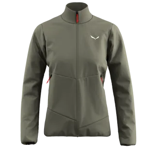 SALEWA - Puez Catinaccio 2 Tirolwool® Jacke Damen - Grün (Gr.42)