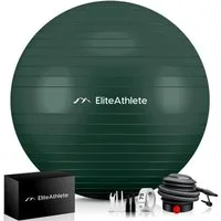 EliteAthlete Gymnastikball Gymnastikball Sitzball Büro ergonomisch - Fitness Yoga Schwangerschaft