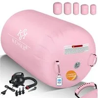 KESSER Gymnastikmatte, Aufblasbare Air Roll Airtrack, Gymnastik-Rolle inkl. Tragetasche