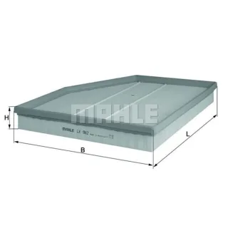 Mahle Luftfilter BMW 5er E60 6er E63 LX982