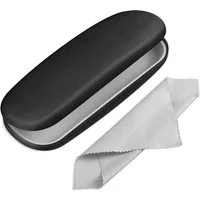 Fintie Brillenetui Hardcase - Tragbare Hartschale Brillenetui mit Brillenputztuch, Etui für Brillen und Sonnenbrille