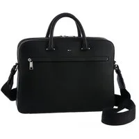 BOSS Aktentasche Ray S, Document-Bag, Messengerbag, Trolley-Aufsteck-System