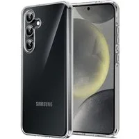 CoolGadget Handyhülle Silikon Handy Hülle Slim für Samsung Galaxy S24 FE 6,7 Zoll, dünne TPU Schutzhülle Case in transparent / durchsichtig