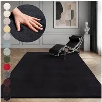 OTTO home Teppich Arabell, Kunstfellteppich, Felloptik, waschbar, rechteckig, Höhe: 16 mm, flauschig, kuschelig, Anti-Rutsch-Unterseite, Wohnzimmer, Schlafzimmer