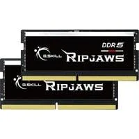 SO-DIMM 64 GB DDR5-4800 (2x 32 GB) Dual-Kit, Arbeitsspeicher schwarz, F5-4800S4039A32GX2-RS, Ripjaws