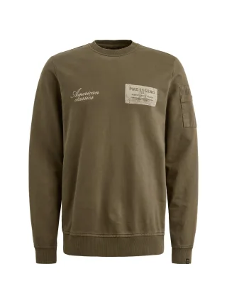 PME Legend - french terry gd ivy green - Gr. - L