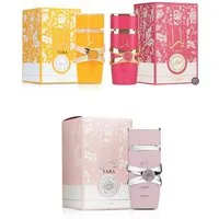 Lattafa Eau de Parfum YARA, Yara Candy & Yara Tous Arabische Damen Parfum 100 Damenduft, Einzigartige Komposition, Lang anhaltend, 100% Original