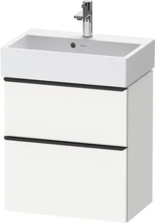Duravit D-Neo Waschtischunterbau wandhängend Weiß Matt 584x372x625 mm - DE43290BD180000 DE43290BD180000