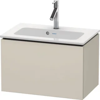 Duravit L-Cube Waschtischunterbau wandhängend Taupe Supermatt 620x391x400 mm - LC615608383 LC615608383