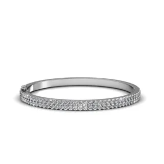 Glamour Armbänder - Silber und Kristall