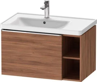 Duravit D-Neo Waschtischunterbau wandhängend Nussbaum Matt 784x452x440 mm - DE4258010790000 DE4258010790000