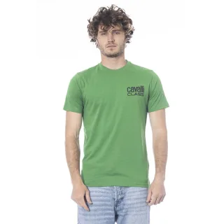 T-Shirt Grüner Rundhalsausschnitt