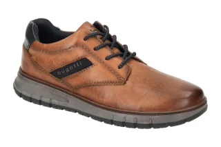 Bugatti Herrenschuhe 321-AOP01-3200 Quebec cognac Echtleder Schn?r Halbschuhe