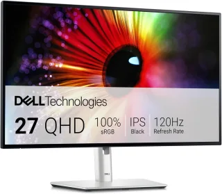 Dell UltraSharp U2724D [27'' WQHD IPS 120Hz HDMI 2x DP USB-C 5ms Reaktionszeit] silber