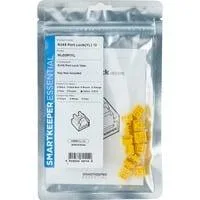 ESSENTIAL RJ45 Port Lock (NL03), Einsteckschloss Farbcode Gelb, 12 Stück