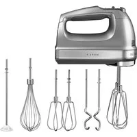 KitchenAid Handmixer 5KHM9212ECU CONTOUR SILVER, 85 W, 9 Stufen