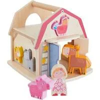 Sortierbox Bauernhof, Brettspiel buche