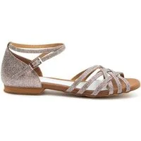 Dancing Queens Joy - Absatz 1.0 cm flat & Wildleder-Sohle Tanzschuh Tanzschuh: Salsa, Bachata, Kizomba – Wildledersohle, flacher Absatz