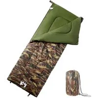 vidaXL Schlafsack Schlafsack für Erwachsene Camping 3 Jahreszeiten (1 tlg)