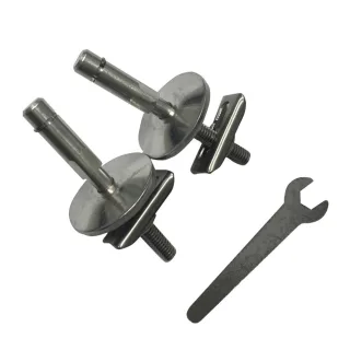 LAUFEN Befestigung Edelstahl für WC-Sitz m. Deckel m. Abs. abnehm. H891921 (7309705), H8919260000001 H8919260000001