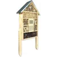 gartenetage Insektenhotel XXL Insektenhaus für Bienen und Marienkäfer – 79 x 38 x 11,5 cm, – Wetterfestes Insektenhaus – Schutz und Nisthilfe für Wildbienen & Co