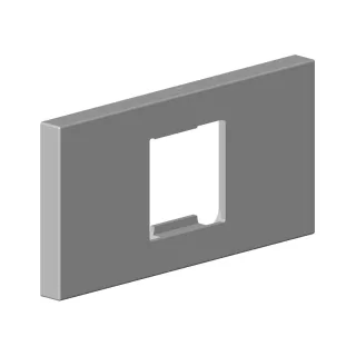 Dornbracht Rosette für Regenbrause Ersatzteile 092779009 120 x 60 x 9 mm Chrom 092779009-00