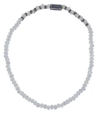 konplott - Armband - Petit Glamour D´Afrique weiß/grau