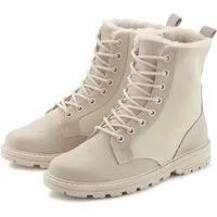 Vivance by Lascana Stiefel, Boots Stiefelette mit Warmfutter VEGAN