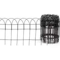 Floraworld Maschendrahtzaun Floraworld Knotengeflecht-Zaun 10 m x 40 cm