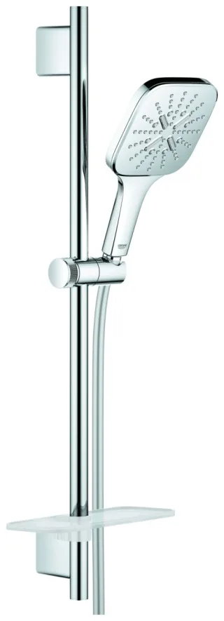 GROHE Brausest.-Set RSH 130 SmartActive 26584 Cube 600mm 9,5l Ablage chrom, 26584000 26584000