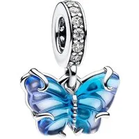 Pandora Charm Schmetterling 792698C01*, Schmetterling, Murano-Glas, Zirkonia