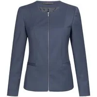 GREIFF Kurzblazer Greiff Modern WITH 37.5® Damen Business-Blazer Dunkelblau