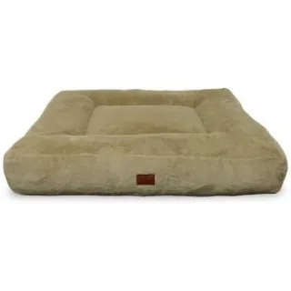 Petliving orthopädisches Hundebett Mila extra weich XXL 120 x 100 cm beige